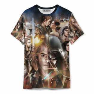Star Wars Patter Movie - Unisex 3D T-shirt