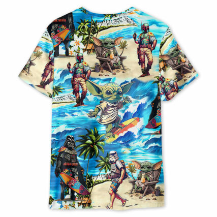 Special Star Wars Surfing - Unisex 3D T-shirt