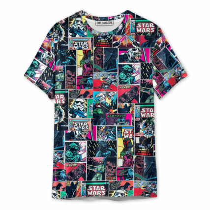 STAR WARS CANTINA - Unisex 3D T-shirt