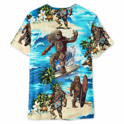 Star Wars Chewbacca Surfing - Unisex 3D T-shirt
