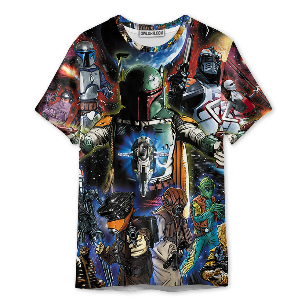 Star Wars The Bounty Hunters Star Wars - Unisex 3D T-shirt