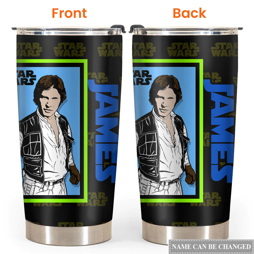 Star Wars Han Solo Gift For Fan Personalized - Tumbler