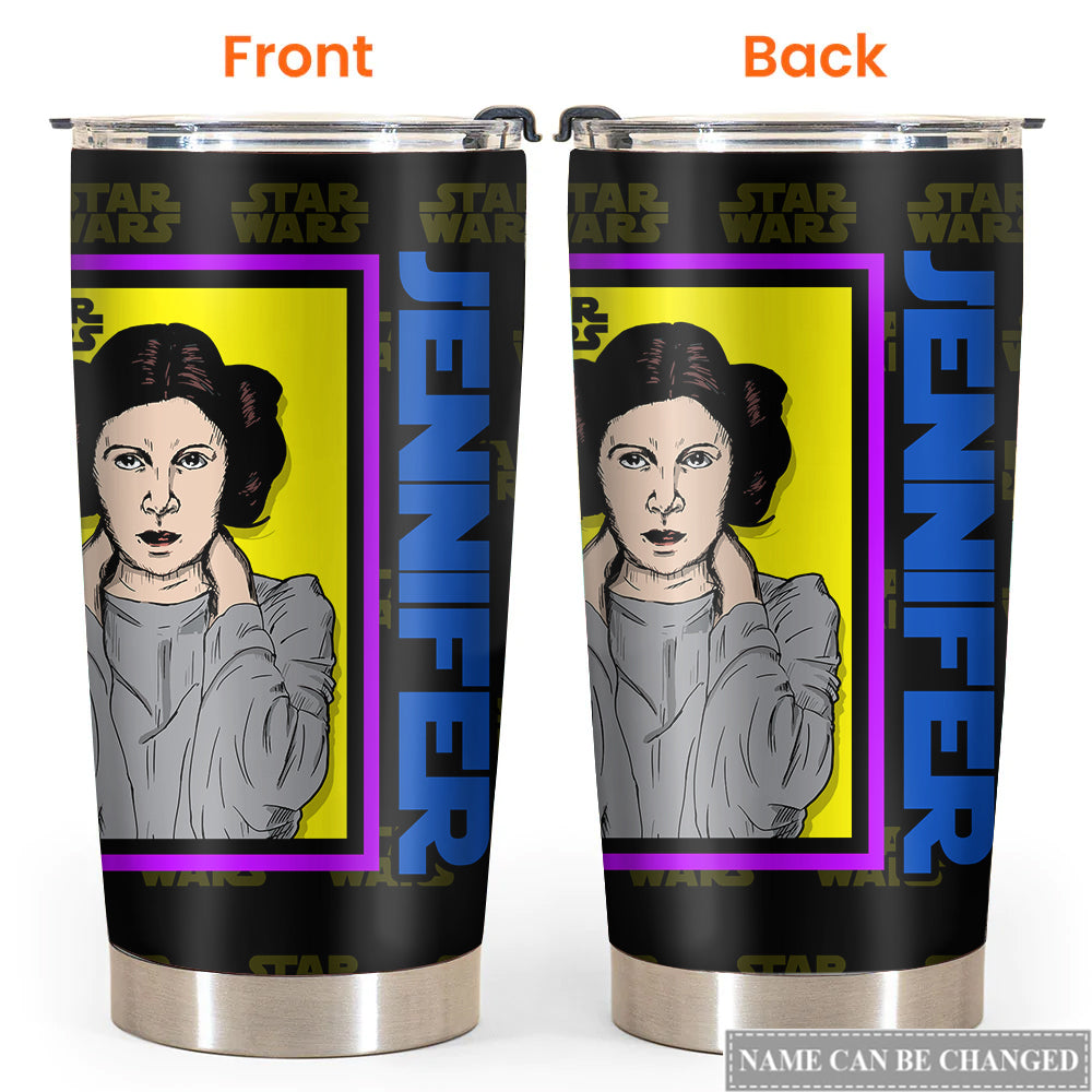 Star Wars Princess Leia Gift For Fan Personalized - Tumbler