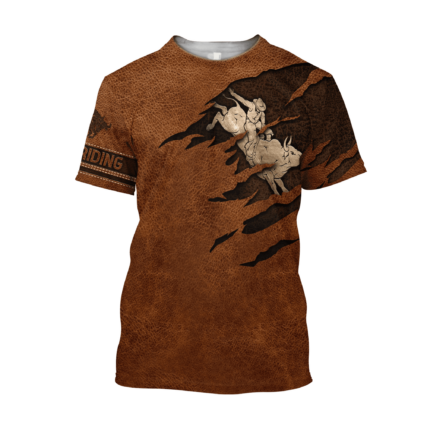 Personalized Name Bull Riding Hoodie Printed Unisex Shirts Bull Rider Ver 4