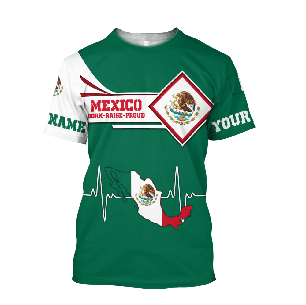 Personalized Mexican Pride Unisex Hoodie