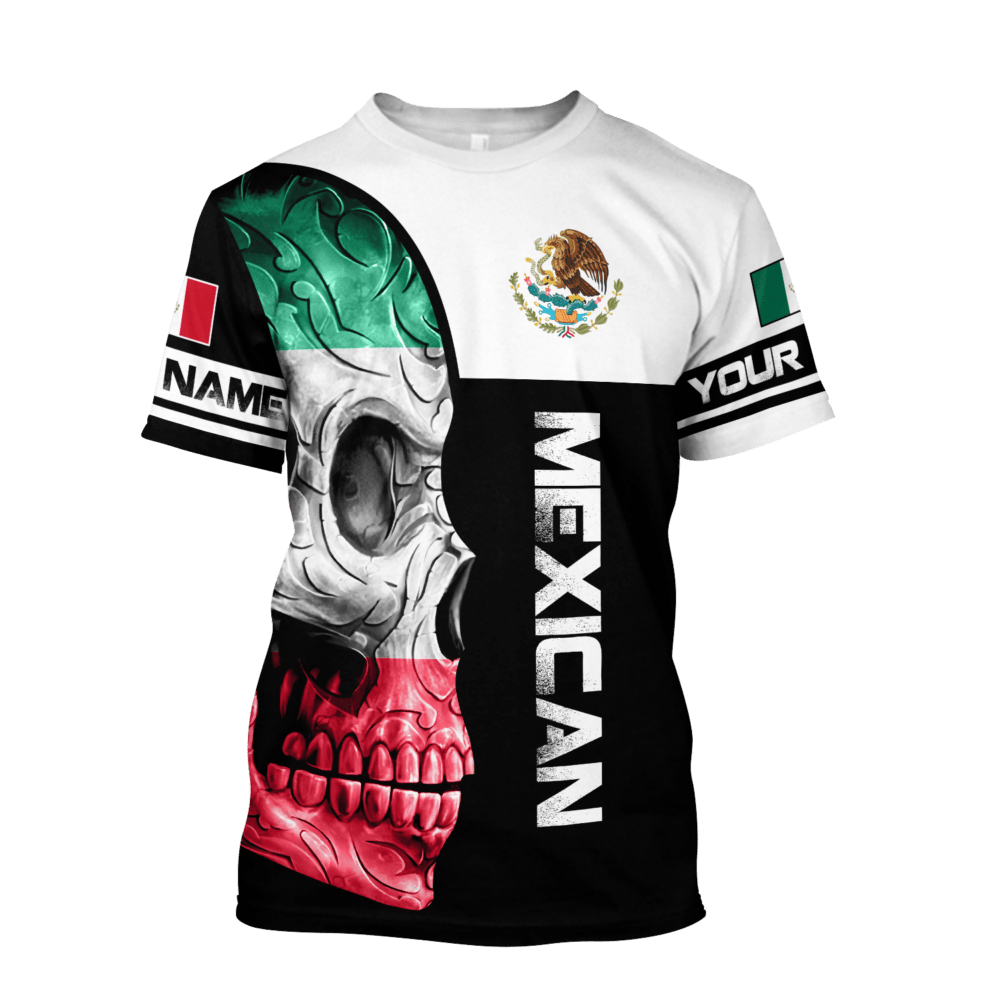Personalized Mexican Hoodie 3D All Over Printed Shirts DQB16032103
