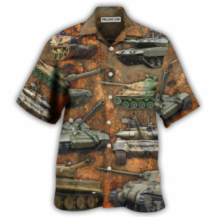 Tank Dusty Retro Vibe - Hawaiian Shirt - Owl Ohh for men and women, kids - Owl Ohh