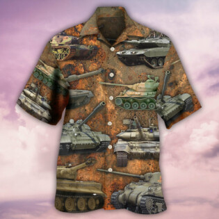 Tank Dusty Retro Vibe - Hawaiian Shirt - Owl Ohh for men and women, kids - Owl Ohh