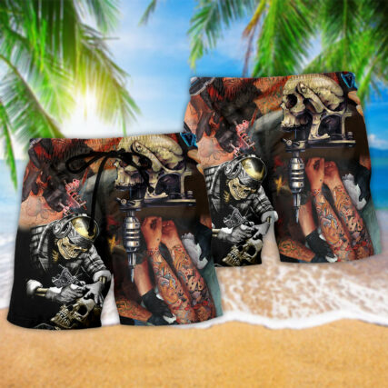 Tattoo I'm The Tattoo Artist You Wish You Went To - Beach Short - Owl Ohh - Owl Ohh