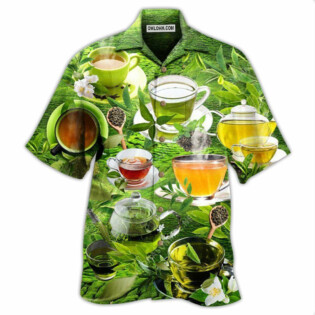 Tea Enjoy Beautiful Green Tea Hill - Hawaiian Shirt - Owl Ohh - Owl Ohh