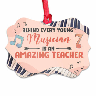 Teacher Amazing Music Teacher Personalized - Horizontal Ornament - Owl Ohh - Owl Ohh