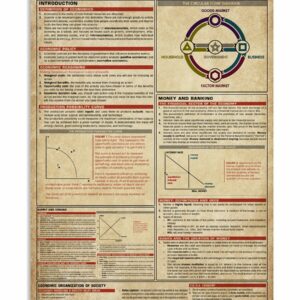 Teacher Macroeconomics New Knowledge Modern Style - Vertical Poster - Owl Ohh - Owl Ohh