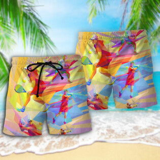 Tennis Beautiful Art - Beach Short - Owl Ohh - Owl Ohh