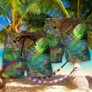 Tennis colorful - Hawaiian shirt - HAWS03QAN090422