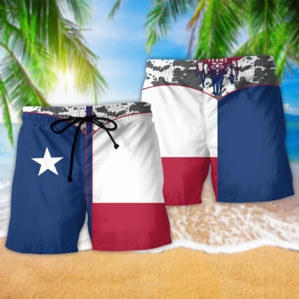 Texas Peace Life Star - Beach Short - Owl Ohh - Owl Ohh