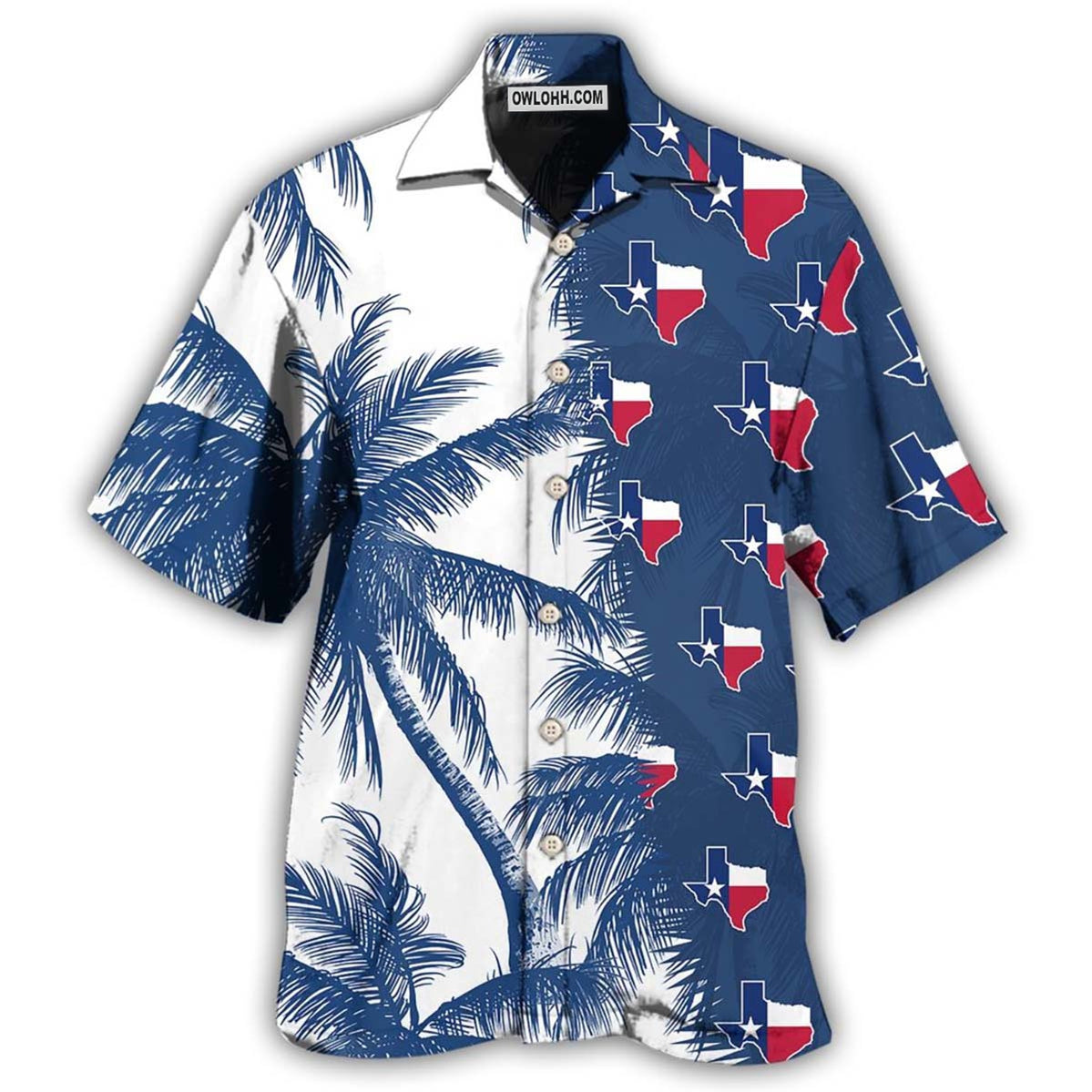 Texas Peace Good Life Style - Hawaiian Shirt - Owl Ohh - Owl Ohh