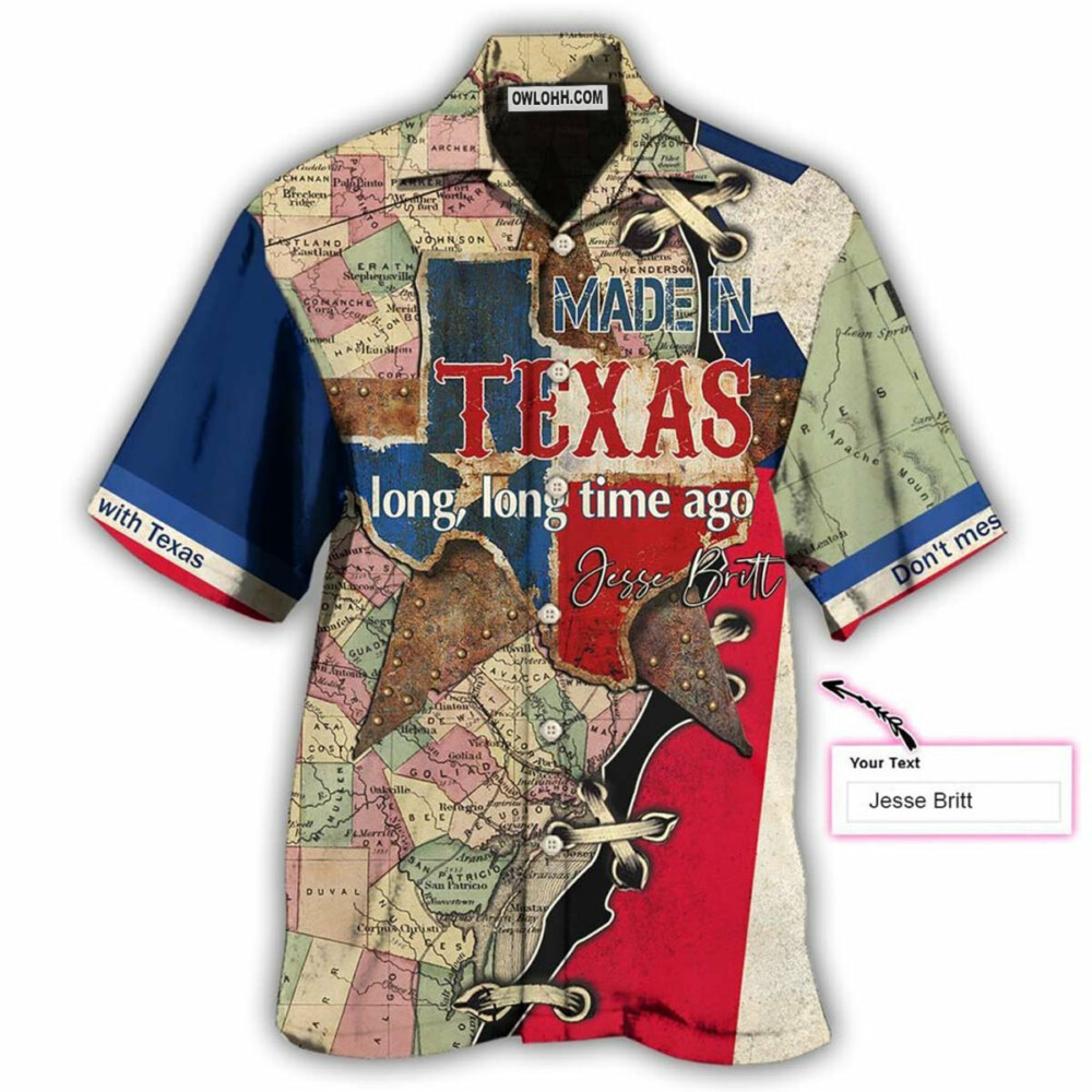 Texas Peace Life Cool Style Personalized - Hawaiian Shirt - Owl Ohh - Owl Ohh