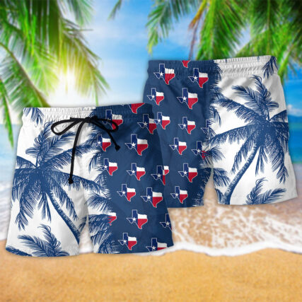 Texas Tropical Summer Peace Life Style - Beach Short - Owl Ohh - Owl Ohh