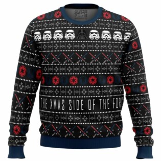 The Xmas Side Of The Force Star Wars Ugly Christmas Sweater