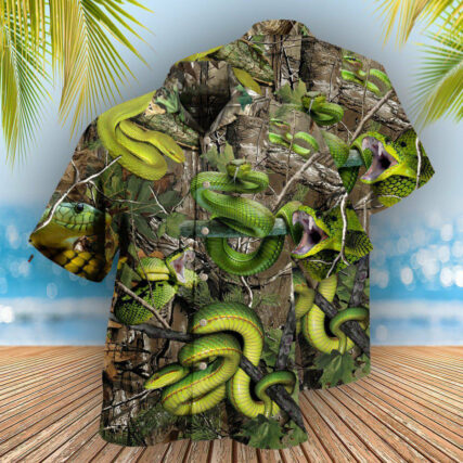 Snake Will Always Bite Back So Be Careful - Hawaiian Shirt - Owl Ohh - Owl Ohh