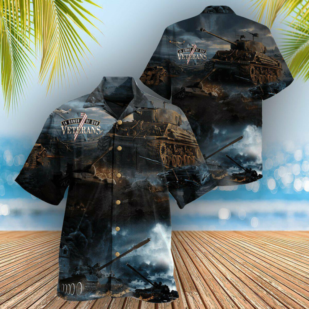 Veteran The Tanker Are Heroes - Hawaiian Shirt - Owl Ohh - Owl Ohh