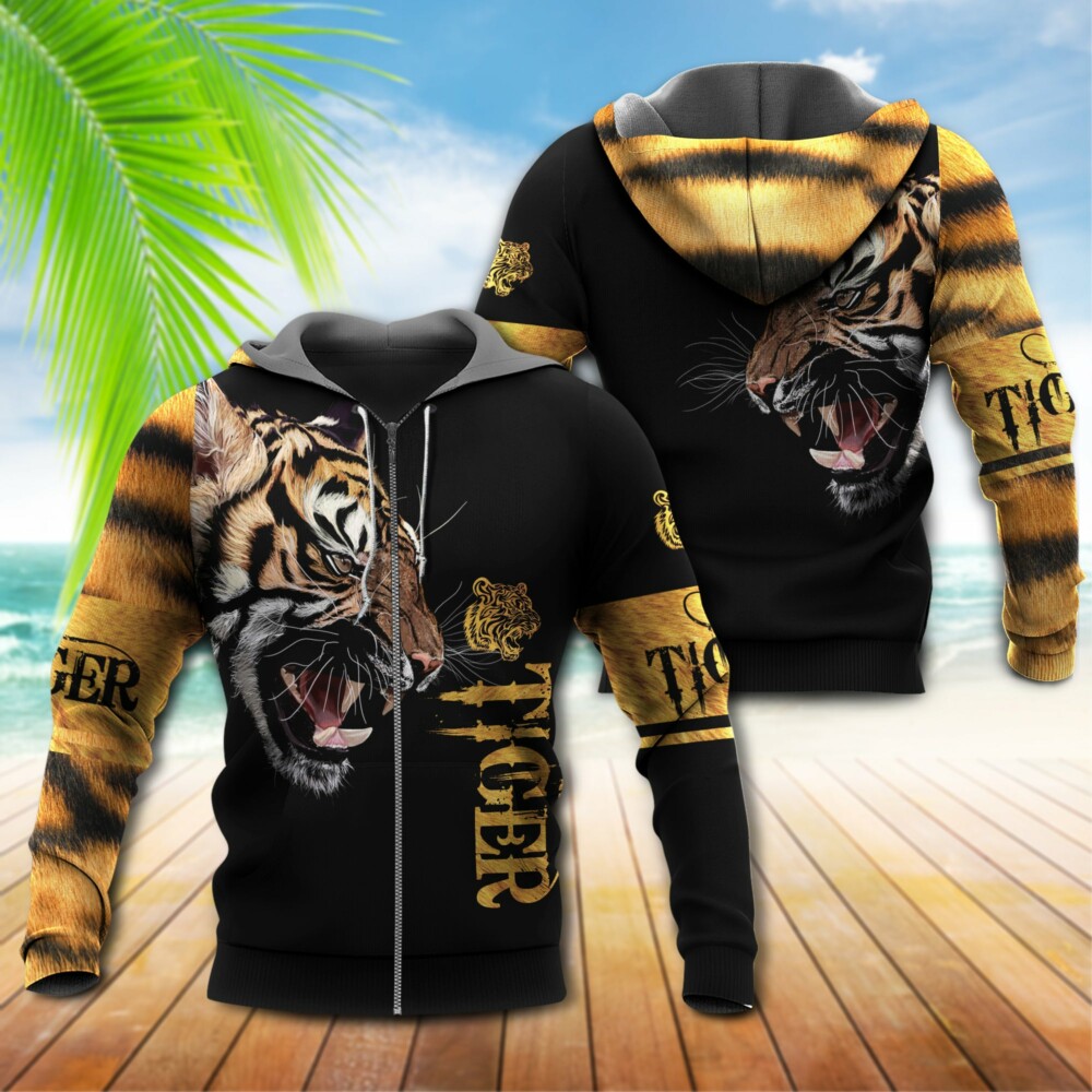 Tiger Stronger Amazing Cool - Hoodie - Owl Ohh - Owl Ohh