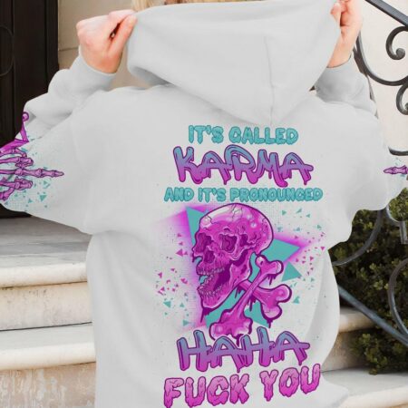 HA HA F YOU SKULL BONES ALL OVER PRINT - TLNZ1612222
