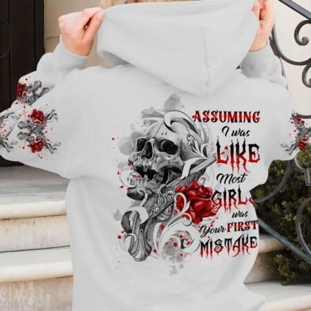 ASSUMING I WAS LIKE MOST GIRLS SKULL G ALL OVER PRINT - TLTR2312223