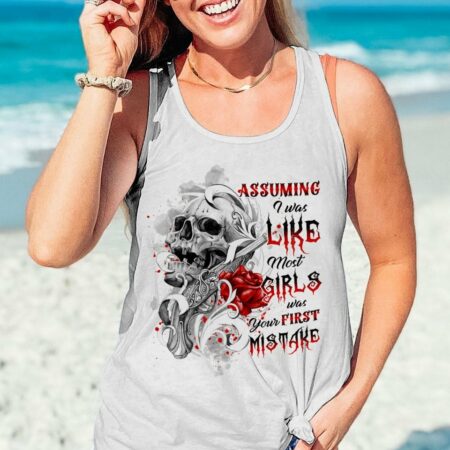 ASSUMING I WAS LIKE MOST GIRLS SKULL G ALL OVER PRINT - TLTR2312223