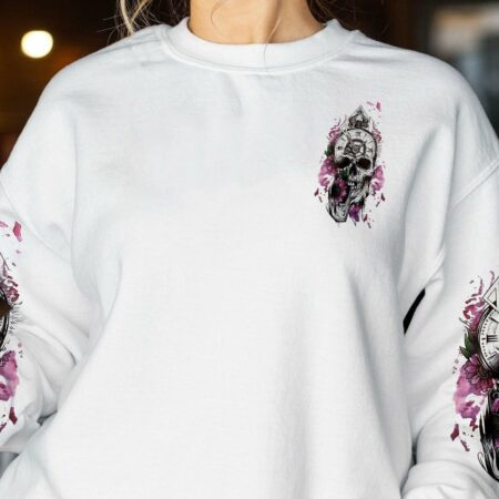 DID I PISS YOU OFF FLOWER SKULL ALL OVER PRINT - TLTW2112223