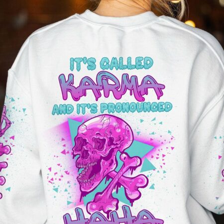 HA HA F YOU SKULL BONES ALL OVER PRINT - TLNZ1612222