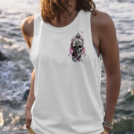 DID I PISS YOU OFF FLOWER SKULL ALL OVER PRINT - TLTW2112223