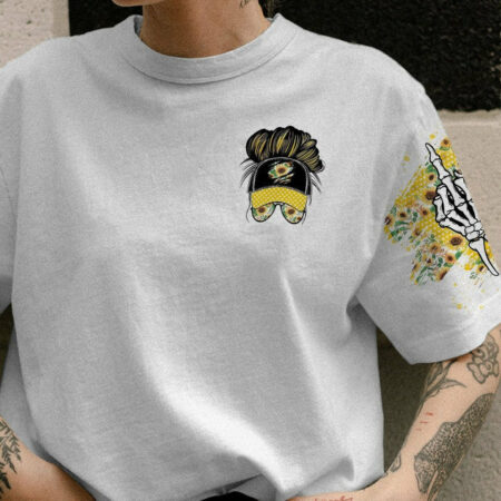 I AM A RAY OF FKING SUNSHINE MESSY BUN ALL OVER PRINT - TLTR0601232