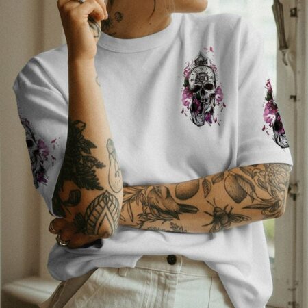 DID I PISS YOU OFF FLOWER SKULL ALL OVER PRINT - TLTW2112223