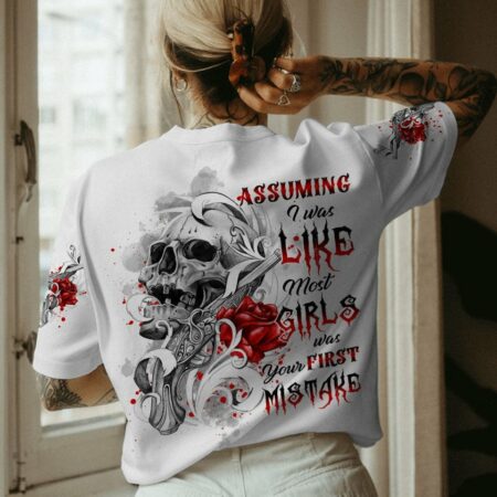 ASSUMING I WAS LIKE MOST GIRLS SKULL G ALL OVER PRINT - TLTR2312223