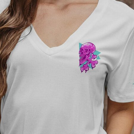 HA HA F YOU SKULL BONES ALL OVER PRINT - TLNZ1612222