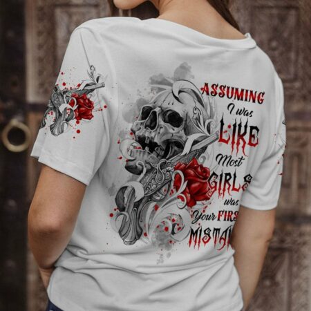 ASSUMING I WAS LIKE MOST GIRLS SKULL G ALL OVER PRINT - TLTR2312223