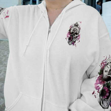 DID I PISS YOU OFF FLOWER SKULL ALL OVER PRINT - TLTW2112223