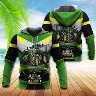 Tractor Farmer Stop When I'm Done - Hoodie - Owl Ohh - Owl Ohh