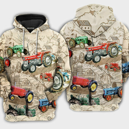 Tractors - You Can Never Have Too Many Tractors - Hoodie - HOOD04NVC240921
