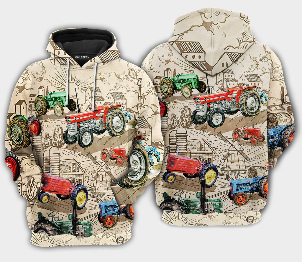 Tractors - You Can Never Have Too Many Tractors - Hoodie - HOOD04NVC240921