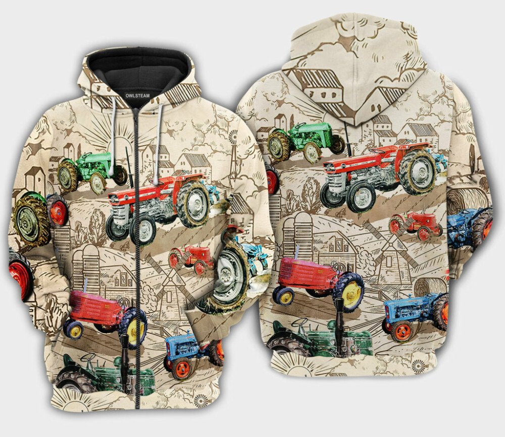 Tractors - You Can Never Have Too Many Tractors - Hoodie - HOOD04NVC240921