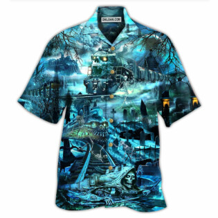 Train Ghost Honor - Hawaiian Shirt - Owl Ohh - Owl Ohh