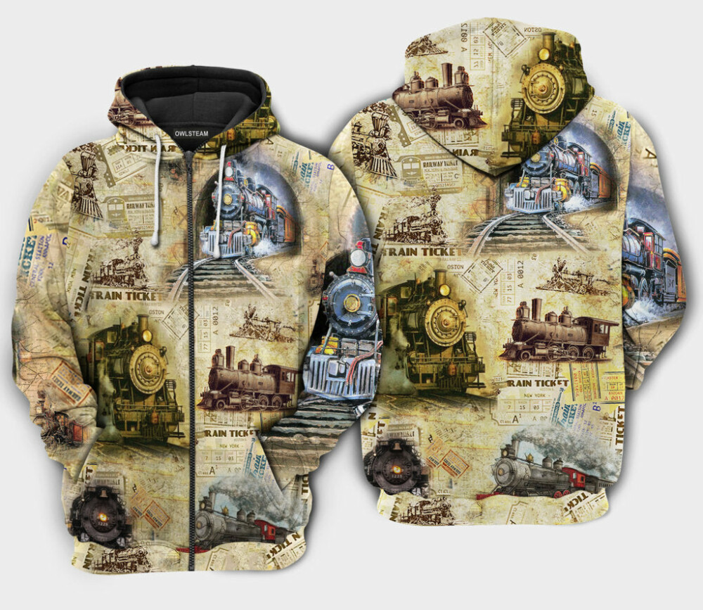 Train Amazing Locomotive - Hoodie - HOOD12NVC180921