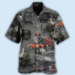 Train Cool Style - Hawaiian Shirt - Owl Ohh - Owl Ohh
