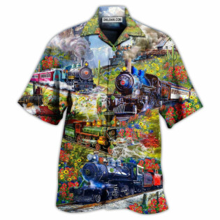 Train On Spring Hill - Hawaiian Shirt - Owl Ohh - Owl Ohh