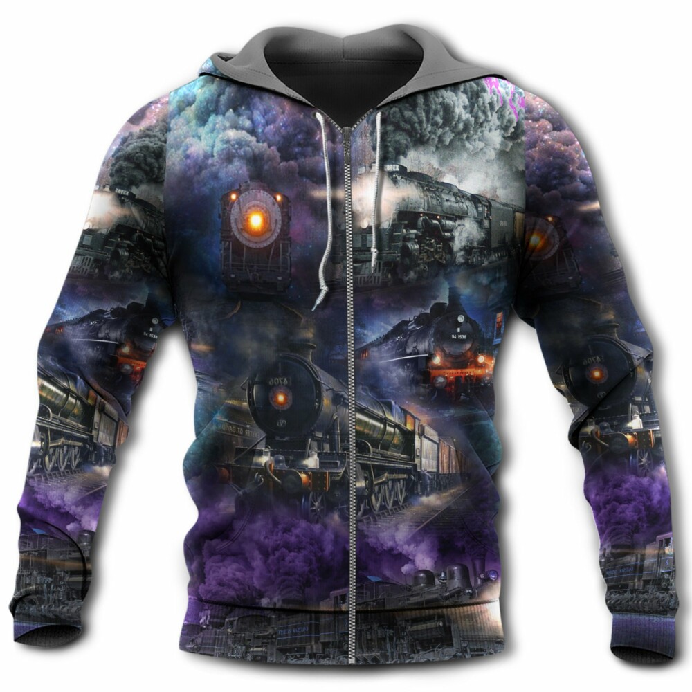 Train The Bilowing In the Night - Hoodie - Owl Ohh - Owl Ohh