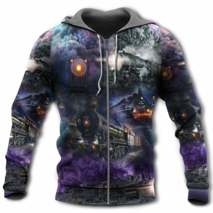 Train The Bilowing In the Night - Hoodie - Owl Ohh - Owl Ohh