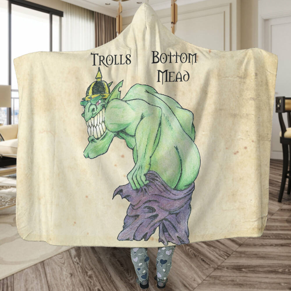 Trolls Bottom Mead Lover - Hoodie Blanket - Owl Ohh - Owl Ohh