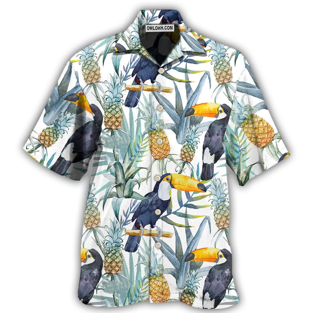 Toucan Tropical Bird Basic - Hawaiian Shirt - Owl Ohh - Owl Ohh